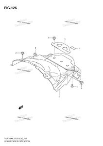 Нажмите для увеличения Rear Fender Extension