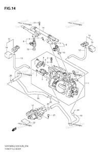 Нажмите для увеличения Throttle Body (Vzr1800 L2 E28)