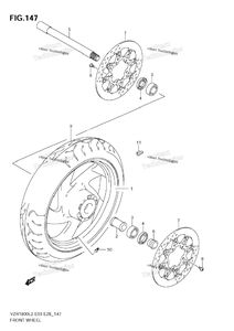 Нажмите для увеличения Front Wheel (Vzr1800z L2 E33)