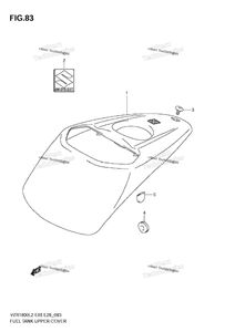 Нажмите для увеличения Fuel Tank Upper Cover