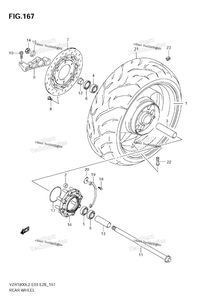 Нажмите для увеличения Rear Wheel (Vzr1800z L2 E28)