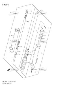 Нажмите для увеличения Front Damper (Dr-Z125ll3 E28)