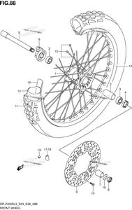 Front Wheel (Dr-Z400sl3 E28)