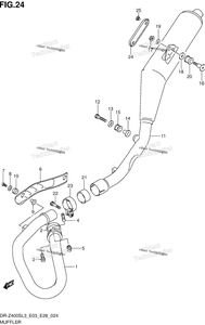 Muffler (Dr-Z400sl3 E33)