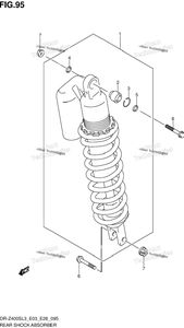 Rear Shock Absorber (Dr-Z400sl3 E33)