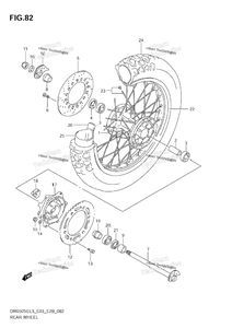 Rear Wheel (Dr650sel3 E33)