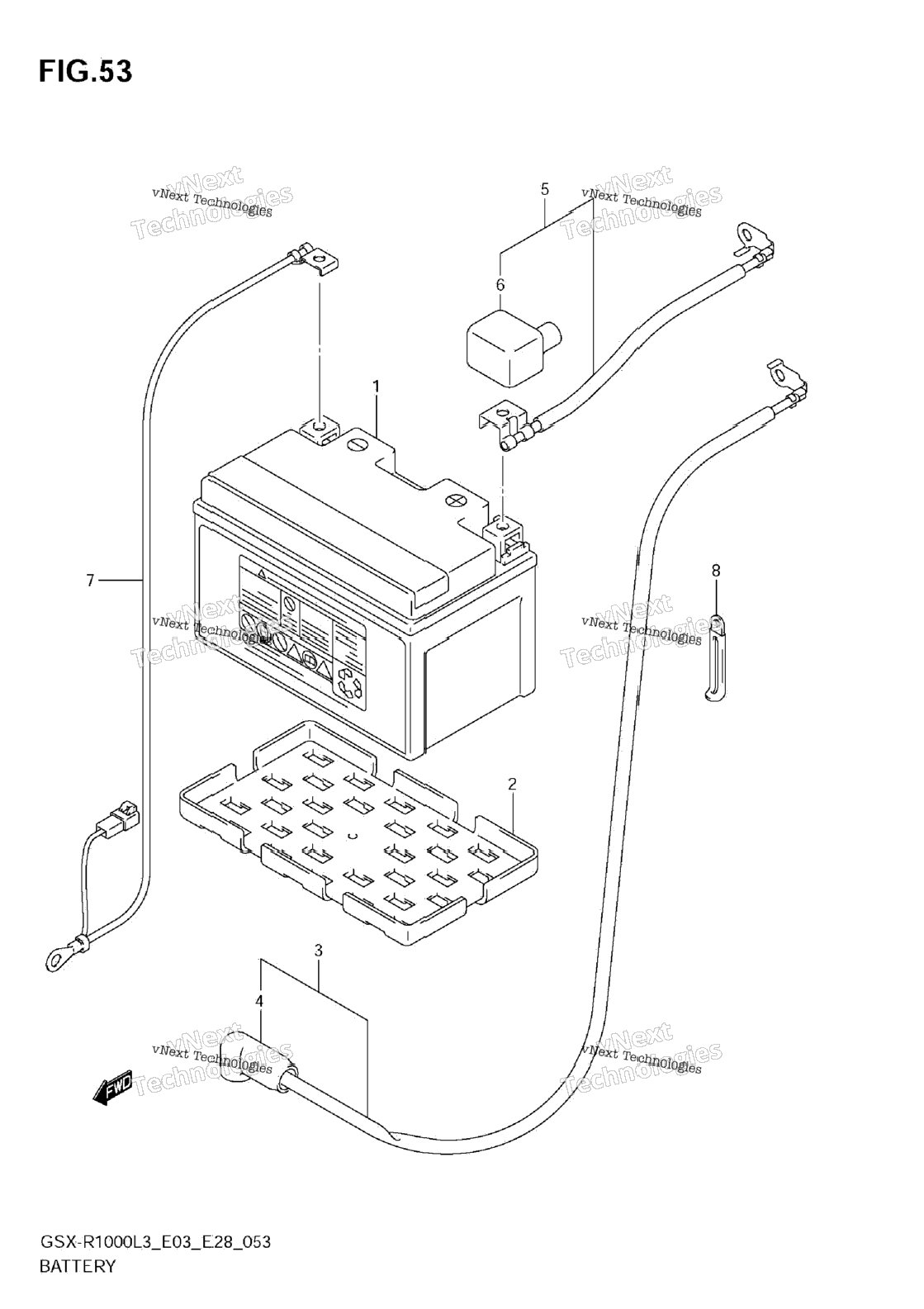 Battery (Gsx-R1000zl3 E33)