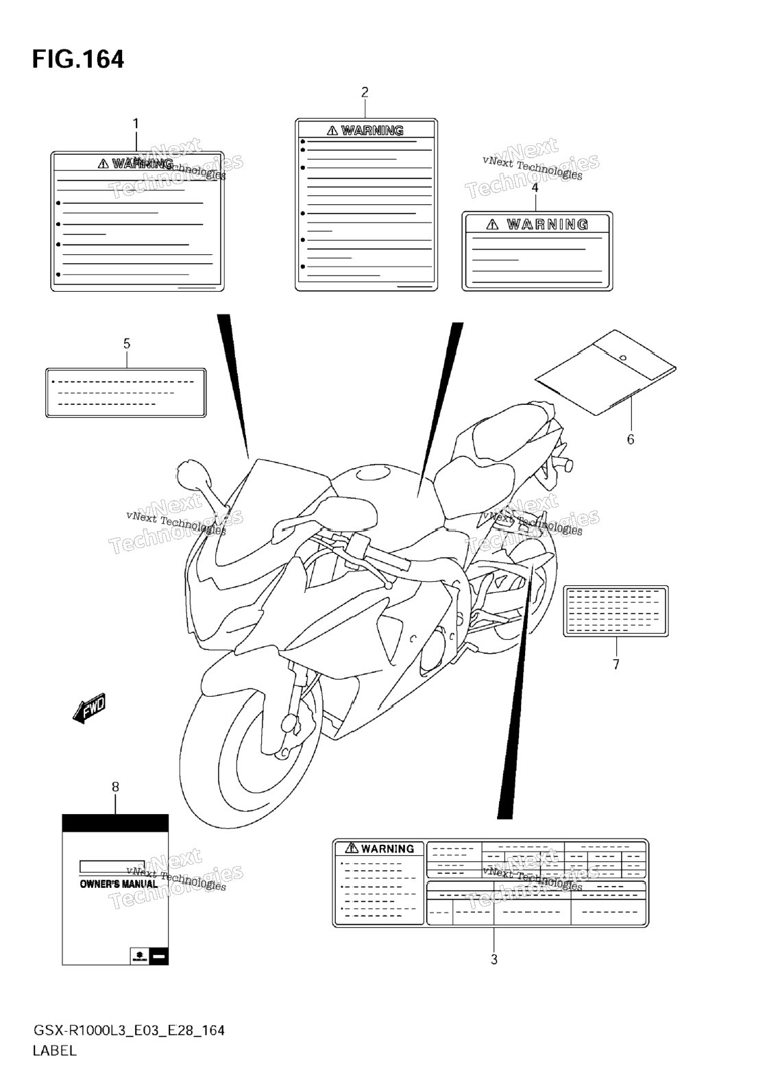 Label (Gsx-R1000zl3 E03)