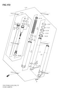 Front Damper (Gsx-R1000l3 E28)