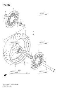 Front Wheel (Gsx-R1000l3 E33)