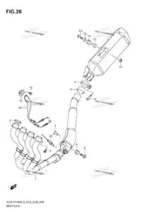 Muffler (Gsx-R1000zl3 E03)