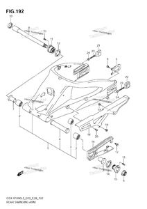 Rear Swinging Arm (Gsx-R1000l3 E03)