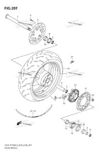 Rear Wheel (Gsx-R1000zl3 E03)