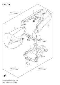 Seat Tail Box (Optional) (Gsx-R1000l3 E33)