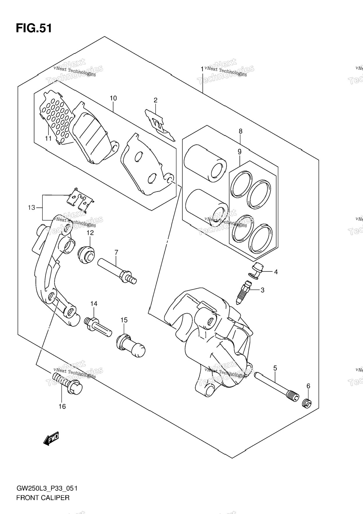 Front Caliper