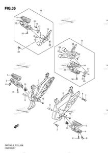 Нажмите для увеличения Footrest