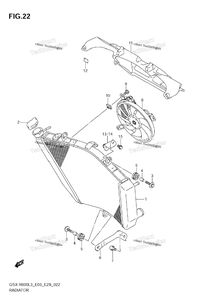 Radiator (Gsx-R600l3 E03)
