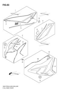 Нажмите для увеличения Fuel Tank Cover (E33)