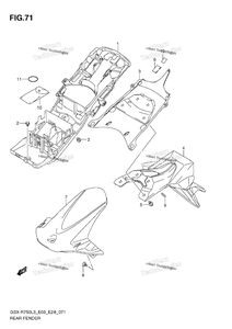 Нажмите для увеличения Rear Fender (E28)
