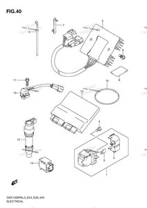 Нажмите для увеличения Electrical (Gsx1300ral3 E33)