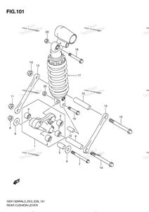 Rear Cushion Lever (Gsx1300ral3 E03)