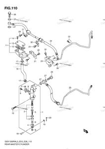 Нажмите для увеличения Rear Master Cylinder (Gsx1300ral3 E33)