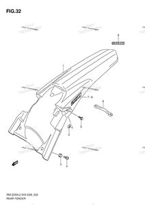 Нажмите для увеличения Rear Fender