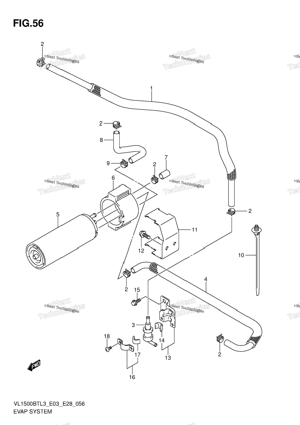 Evap System (Vl1500btl3 E33)
