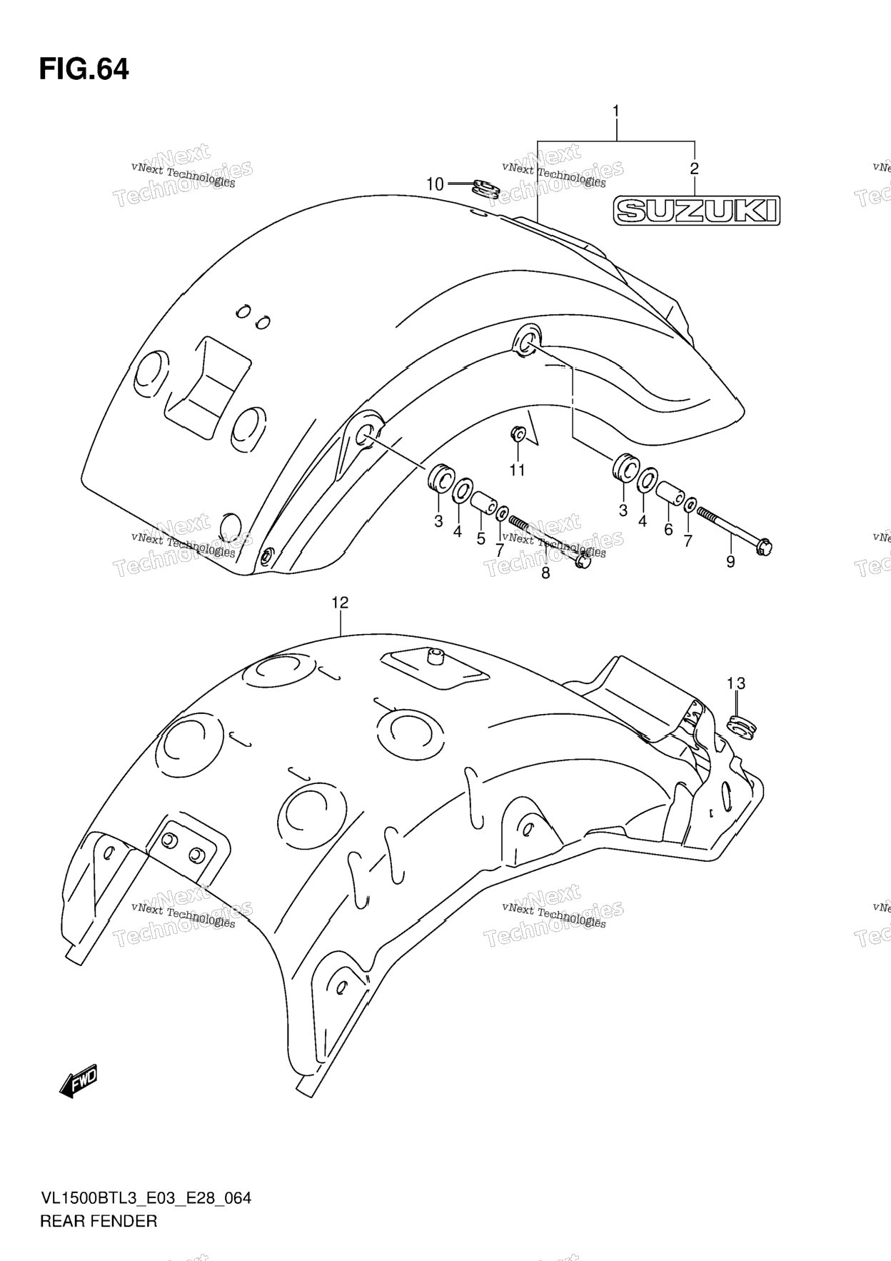 Rear Fender