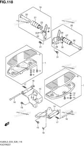 Нажмите для увеличения Footrest