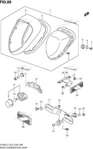 Rear Combination Lamp (Vl800l3 E28)