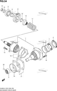 Нажмите для увеличения Secondary Drive Gear