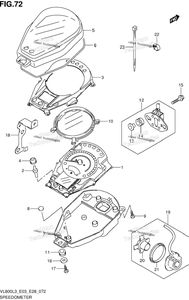 Speedometer (Vl800cl3 E03)