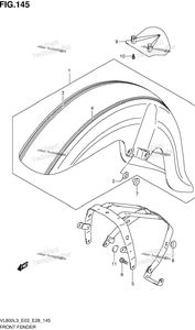 Нажмите для увеличения Front Fender (Vl800cl3 E03)
