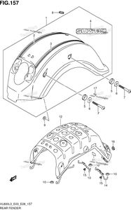 Нажмите для увеличения Rear Fender (Vl800cl3 E28)