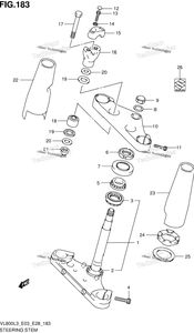 Steering Stem (Vl800l3 E28)