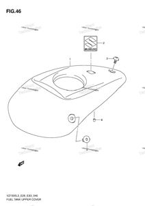 Нажмите для увеличения Fuel Tank Upper Cover