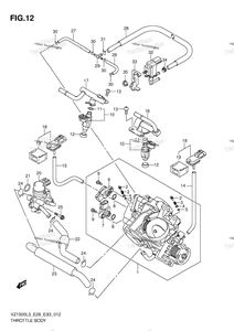 Нажмите для увеличения Throttle Body (Vz1500l3 E33)