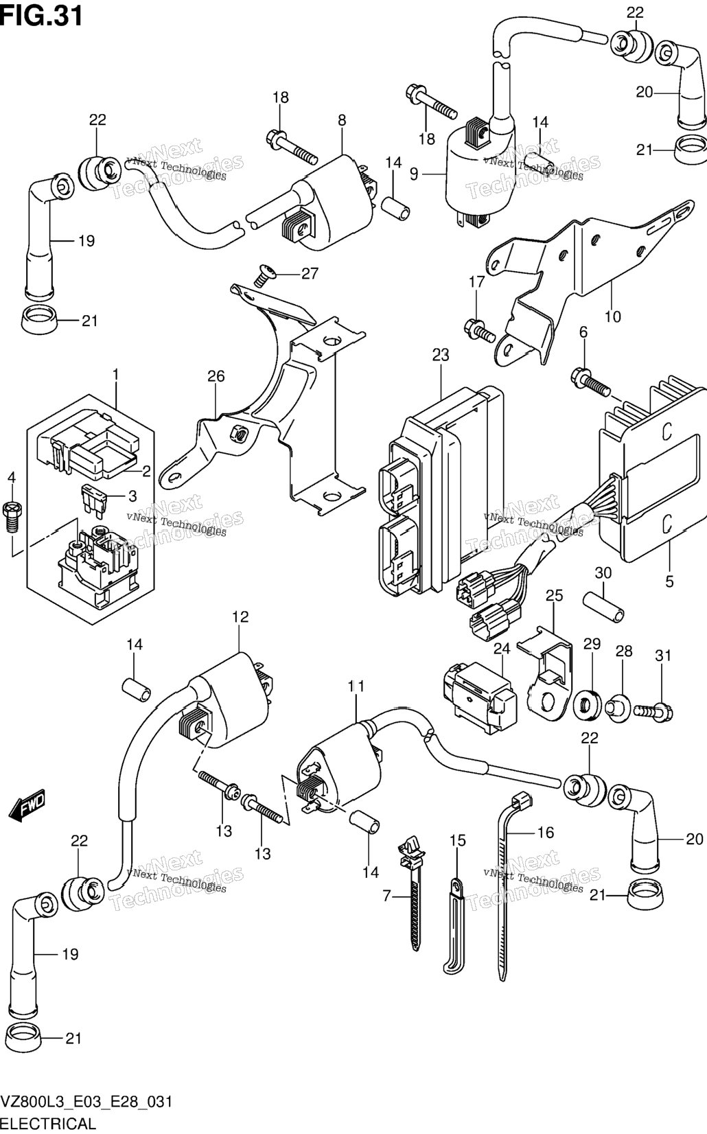 Electrical (Vz800l3 E28)