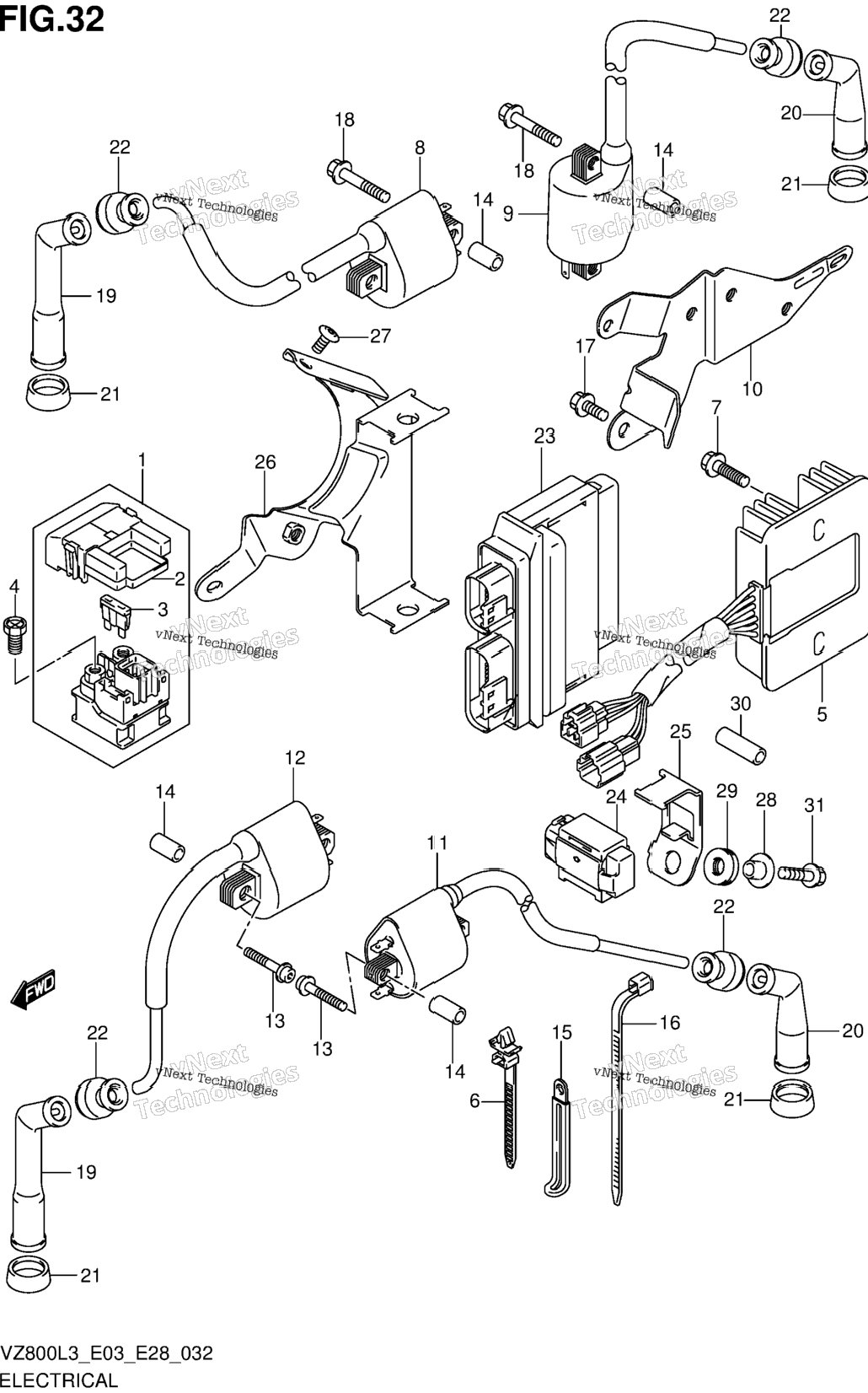 Electrical (Vz800l3 E33)