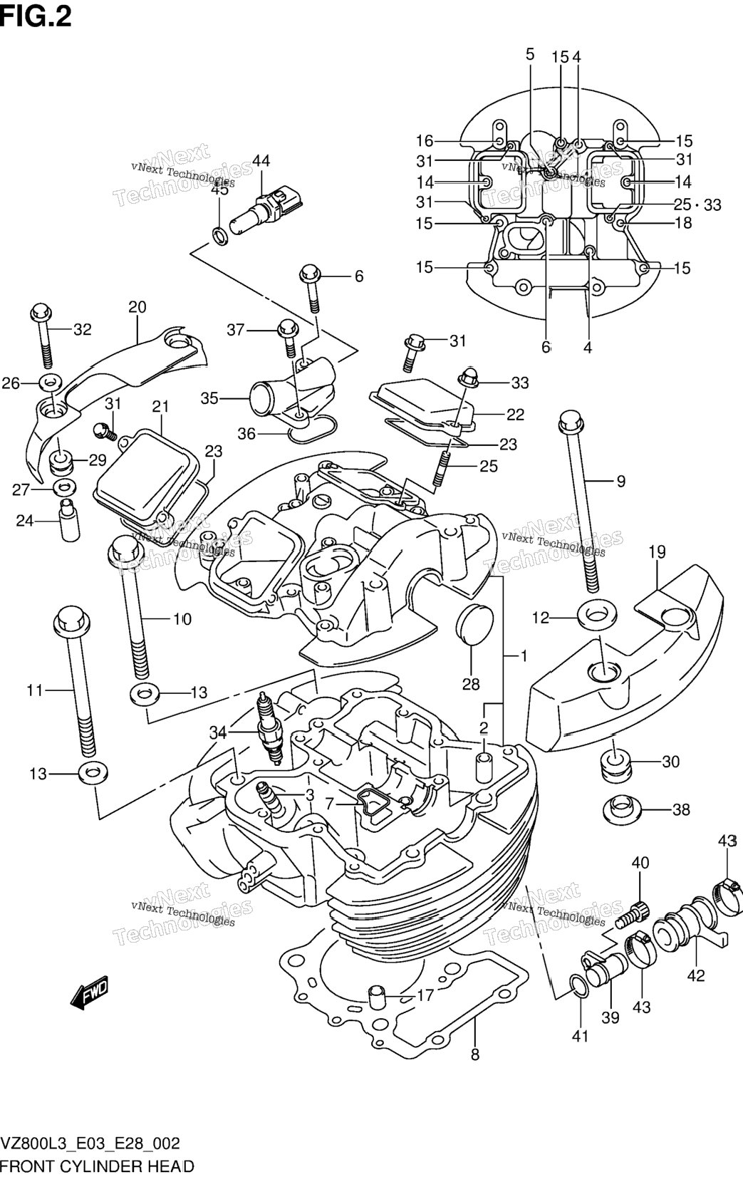 Front Cylinder Head