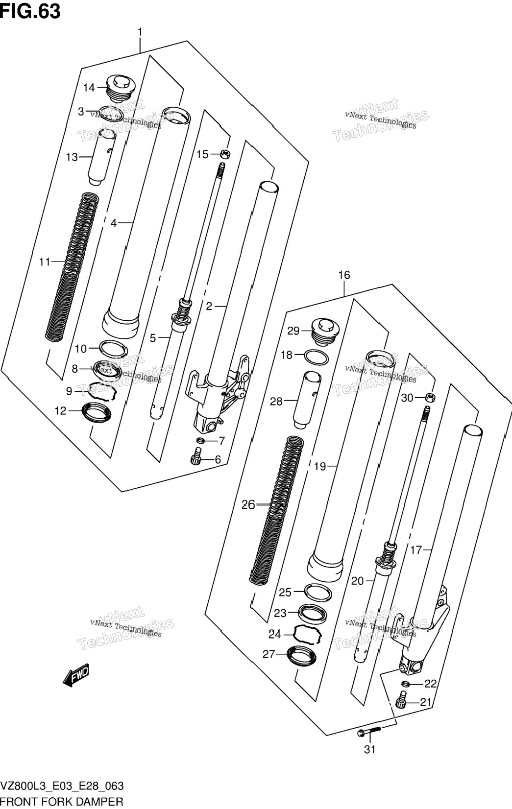 Front Fork Damper