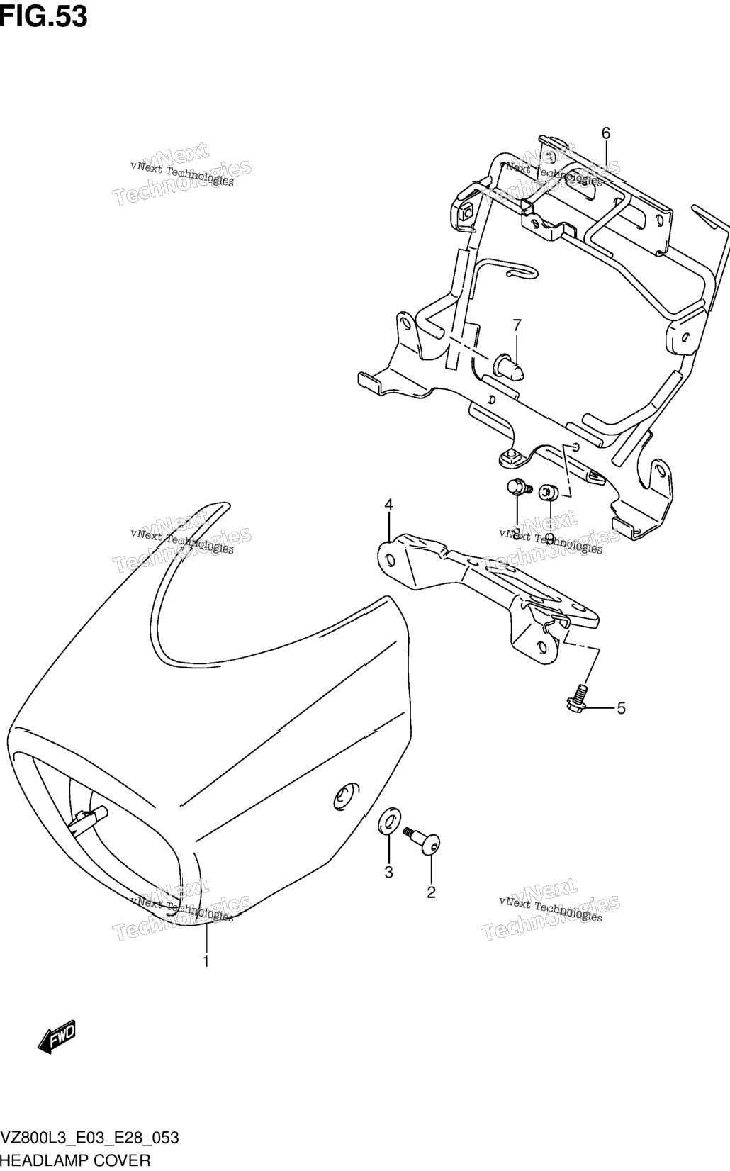 Headlamp Cover