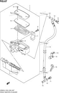 Нажмите для увеличения Front Master Cylinder