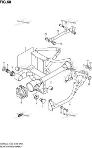 Нажмите для увеличения Rear Swingingarm