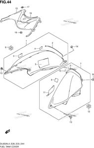 Нажмите для увеличения Fuel Tank Cover