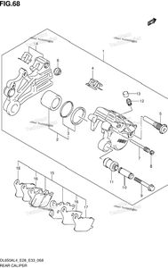 Нажмите для увеличения Rear Caliper
