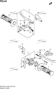 Нажмите для увеличения Handle Lever (Dr-Z125ll4 E33)
