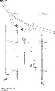 Нажмите для увеличения Handlebar (Dr-Z125l4 E28)