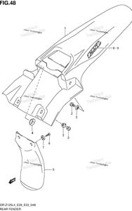 Rear Fender (Dr-Z125ll4 E33)